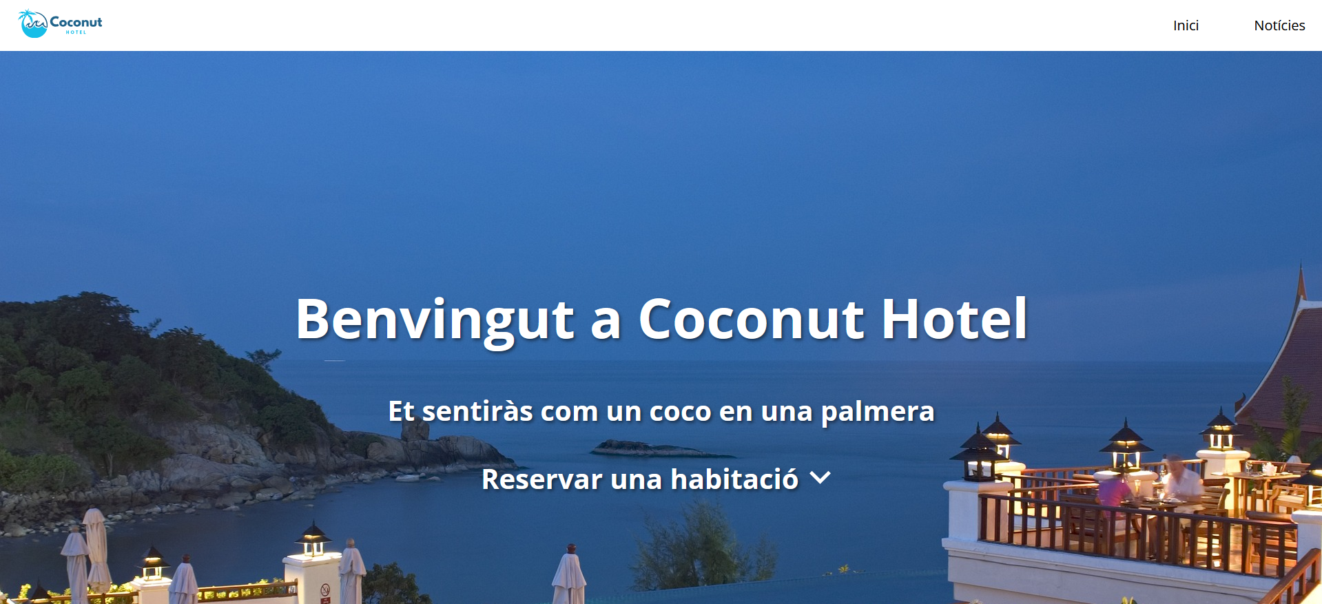 Coconut Hotel project screenshot